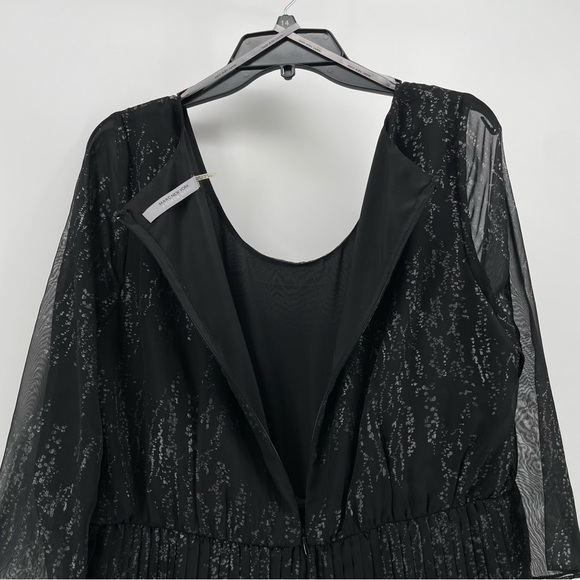 Marc New York Andrew Marc NWT Black Ruffle Dress 14 - Picture 5 of 6